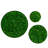 Round Framed Moss Wall Decor, Only The Medium Pc