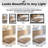 Better Trends Haven Collection 100% Polyester 2100 GSM Bath Rug, Non-Slip TPR Backing, 21" x 34" Soft, Absorbent & Quick Dry Rug for Bathroom, Shower, Tub, Vanity & Sink Area, Beige-119898200-129772260