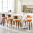 Swivel Upholstered Counter & Bar Stool-20534107-20534115