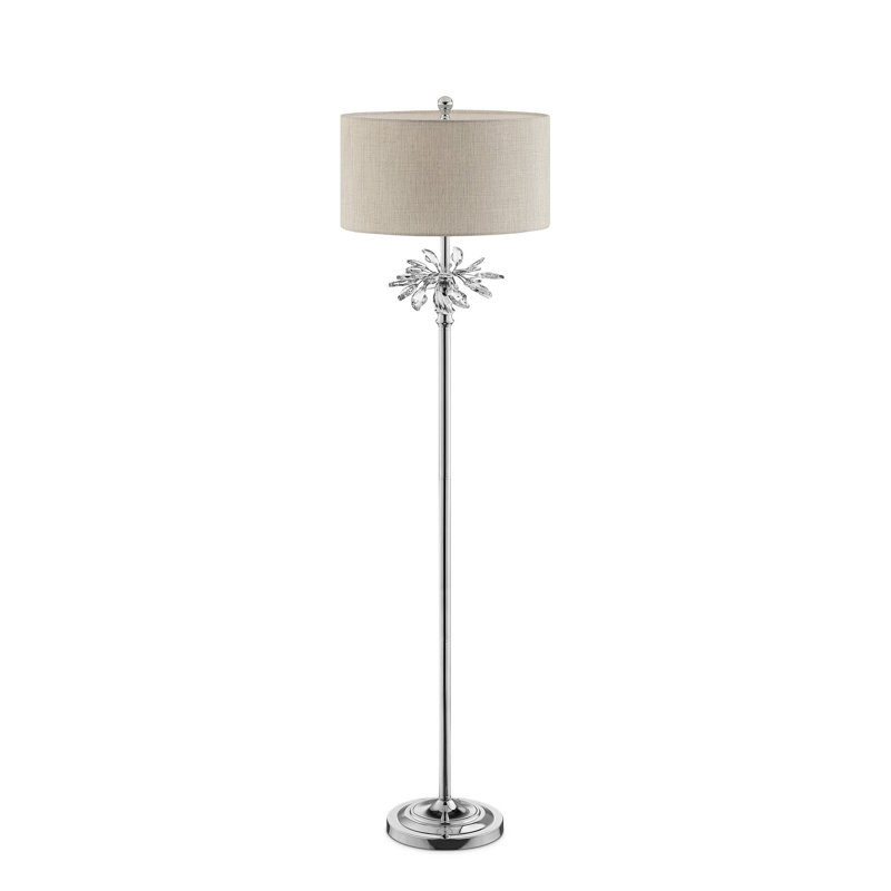 Lampe sur pied traditionnelle 62,25 po Arissa
