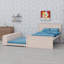 Lit plateforme en bois avec lit gigogne et rangement peu encombrant-264687556