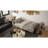 Collection Upholstered Convertible Wood Trimmed Sofabed With Storage