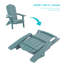 Chaise Adirondack pliante en plastique Ramilla-1599778738