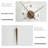 Brown Round Pendulum Wall Clocks