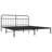 Briandra Metal Bed Frame with Headboard & Slats, No Mattress, Easy Assembly-1246883804-1246883805