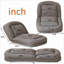 Fauteuil à billes convertible 18 positions réglable pour adultes, multifonctionnel pour les petits espaces | Gris | Rectangle-125907182-125907185