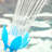 Indoor Metal Column Fountain with Lights