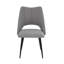 4-Chair Set Modern Dining Chair With Metal Legg & Adjustable Feet-350635793