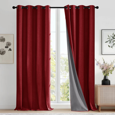 Ipswich Blackout Thermal Grommet Curtain Panels
