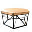 Table de jeu et de jeu multifonctionnelle pour 4-6 joueurs avec tapis de jeu amovible, brun
