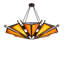 Desert Arrow 9 - Light LED Chandelier
