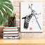 «Giraffe» par Pechane, art mural sur toile-101632391