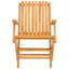 Angastina Solid Wood Patio Folding Chair Folding Chair Set