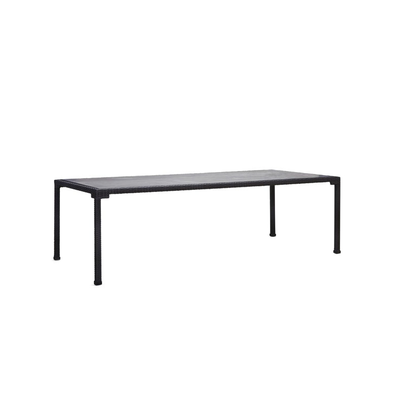 Lorenzo Outdoor Dining Table, Grigio Weave