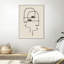Toile encadrée de faces-1670596851