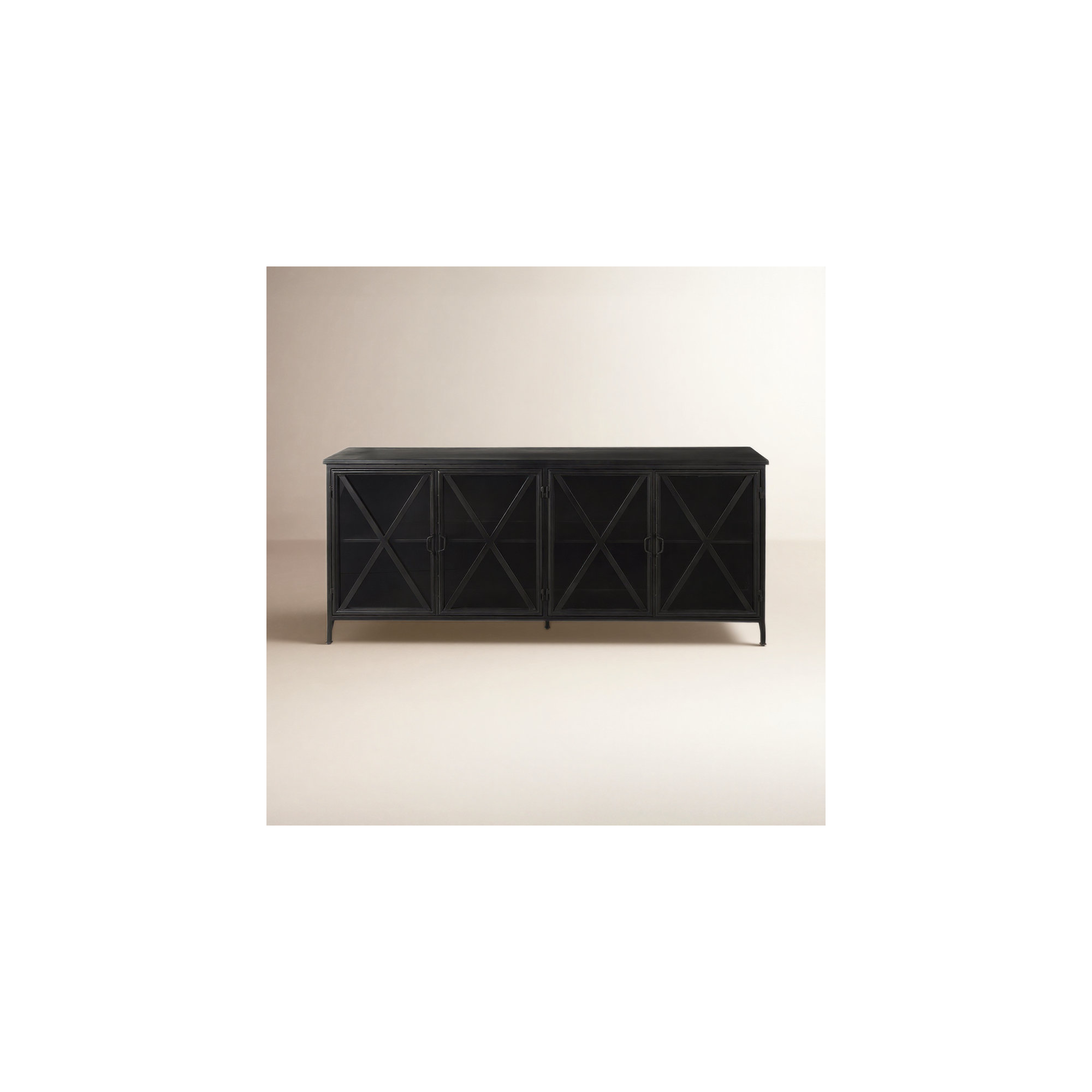 Tildon 79'' Sideboard, Black