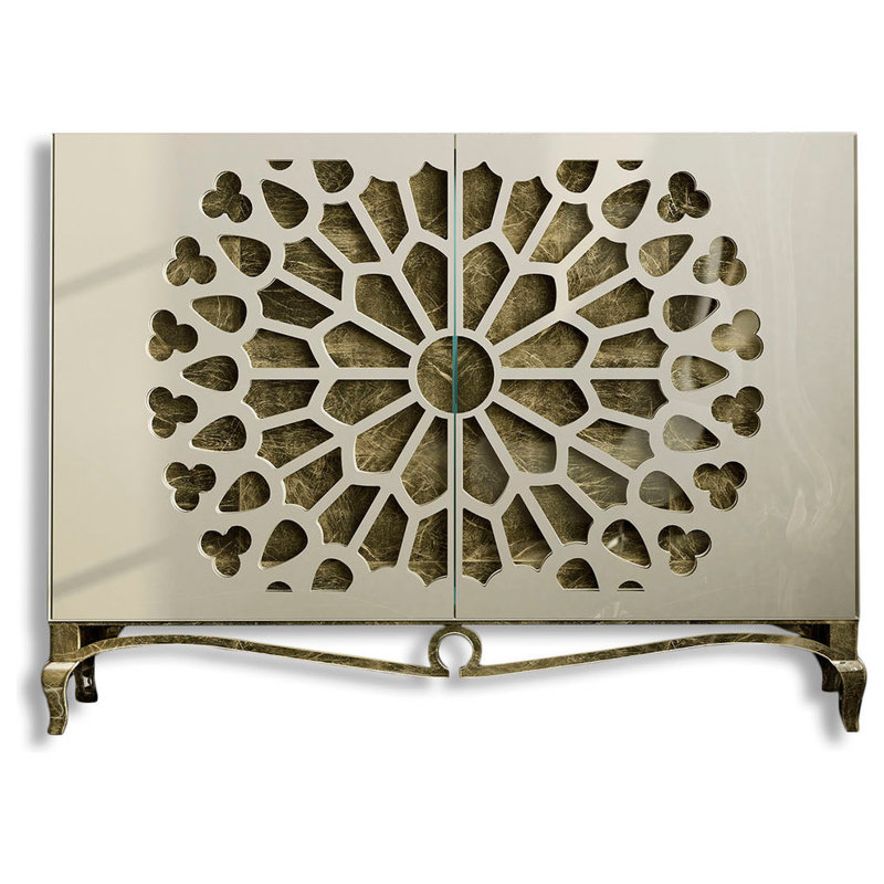 Buffet Saphire, H 35,4 po x l 60,8 po x P 16,2 po, Haute brillance