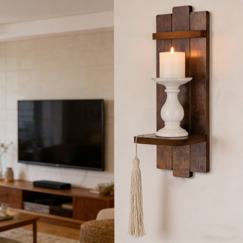 Metal Wall Candelabra