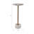 24" Cannes Agate And Marble Accent Table