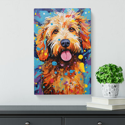 Labradoodle Expressionism - No Frame Print