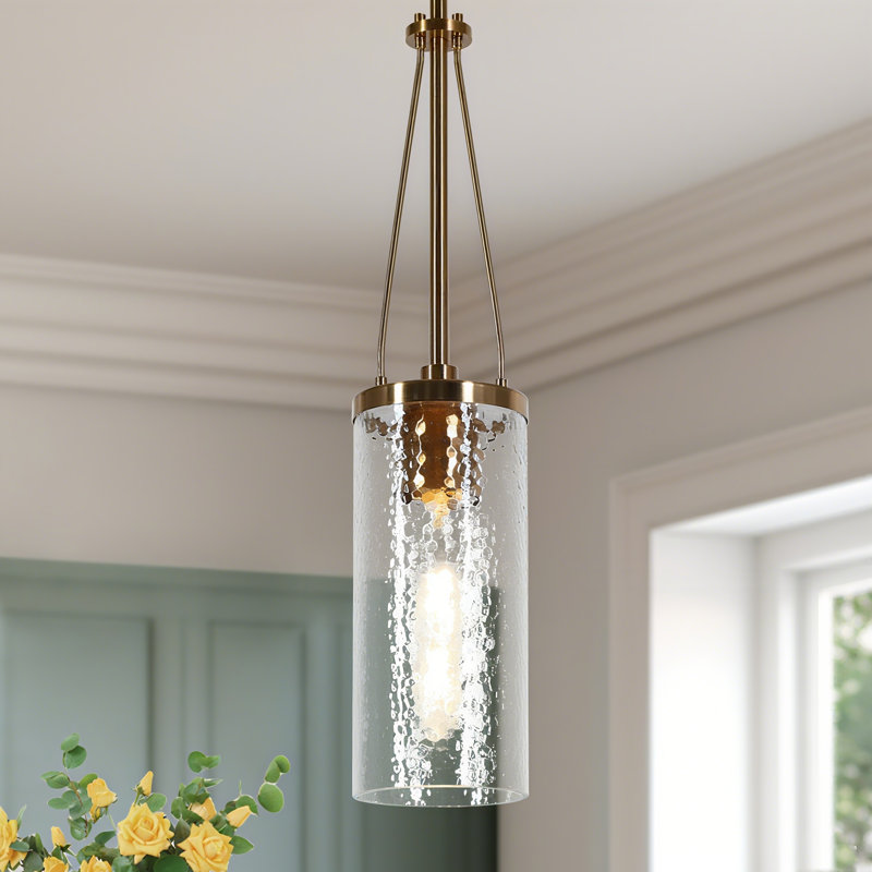Luminaire suspendu pour îlot de cuisine 1 lumière Aeronwen