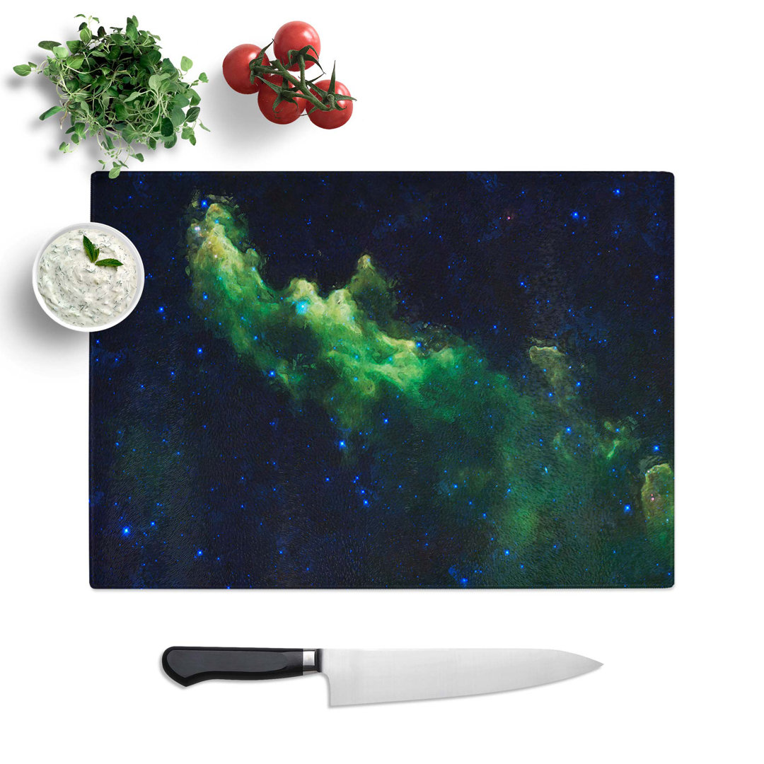 Tempered Glass Universe in Abstract Vol.2 Chopping Board