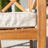 Alfonsi 6 - Person Acacia Wood Patio Dining Set with Rectangular Table , Cushions Included-866317970