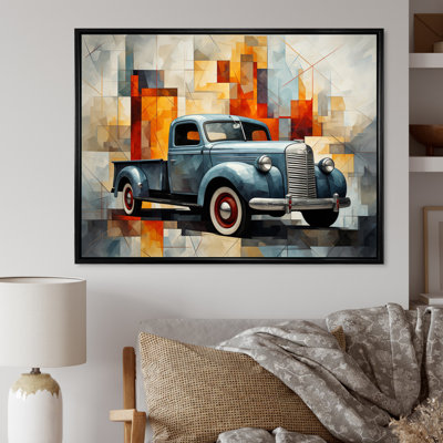 " Pickup Truck Geometric Abstraction I "