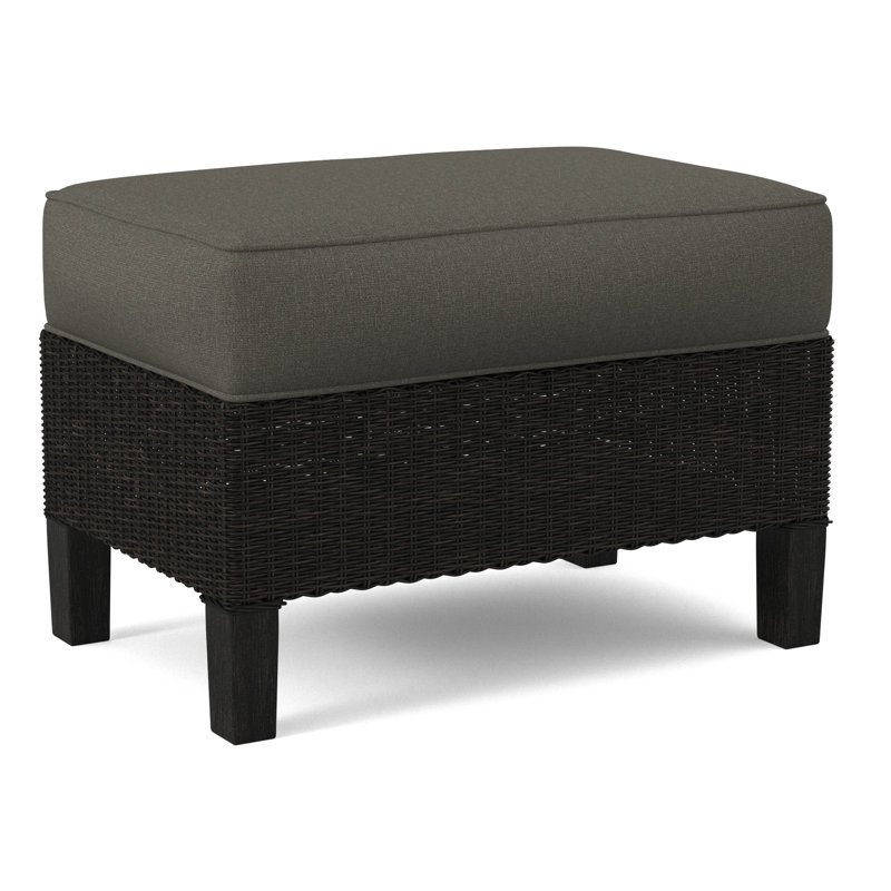 Gibraltar Ottoman, Gray Sugar Performance; 0863-84, Antique Black