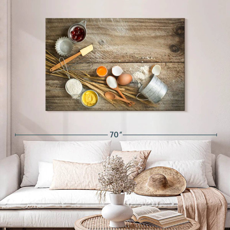 Baking Essentials, 32" H x 48" W