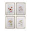 «Meadow Flowers I a Hand Hand», reproduction d'art texturée encadrée mat sous verre-123331986