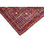 Tapis mauve et rouge noué à la main de haute qualité