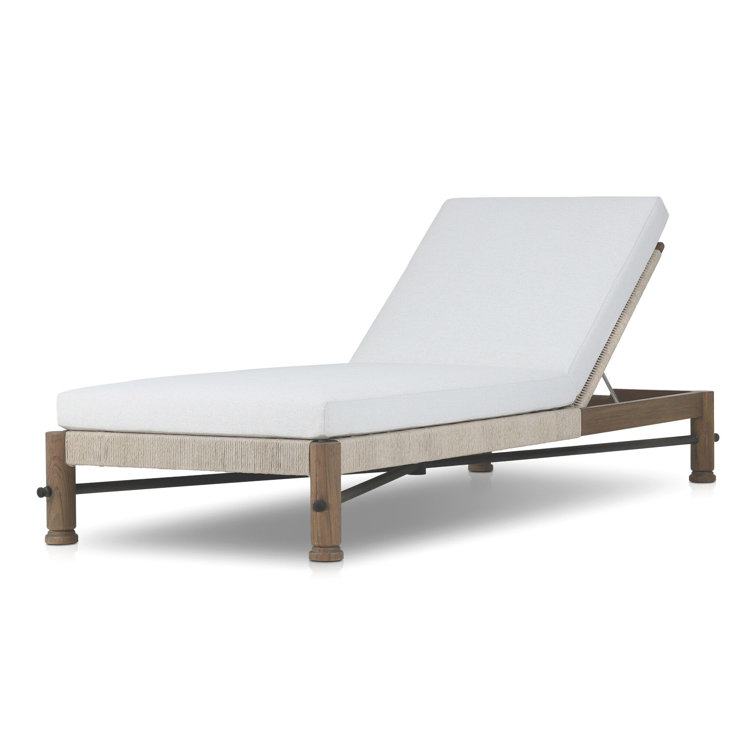 Finnegan 31'' Outdoor Chaise Lounge