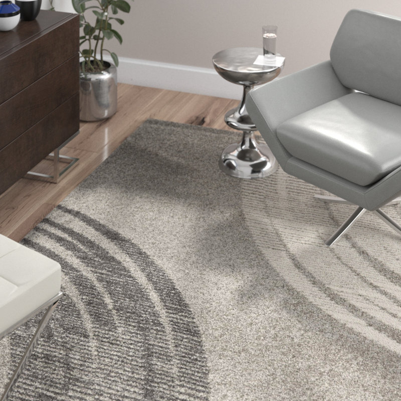 Tapis abstrait Angelica, Rectangle 8 pi x 11 pi 2 po