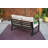 Suarez 50.40'' Wide Rectangle Wood Loveseat-513020277
