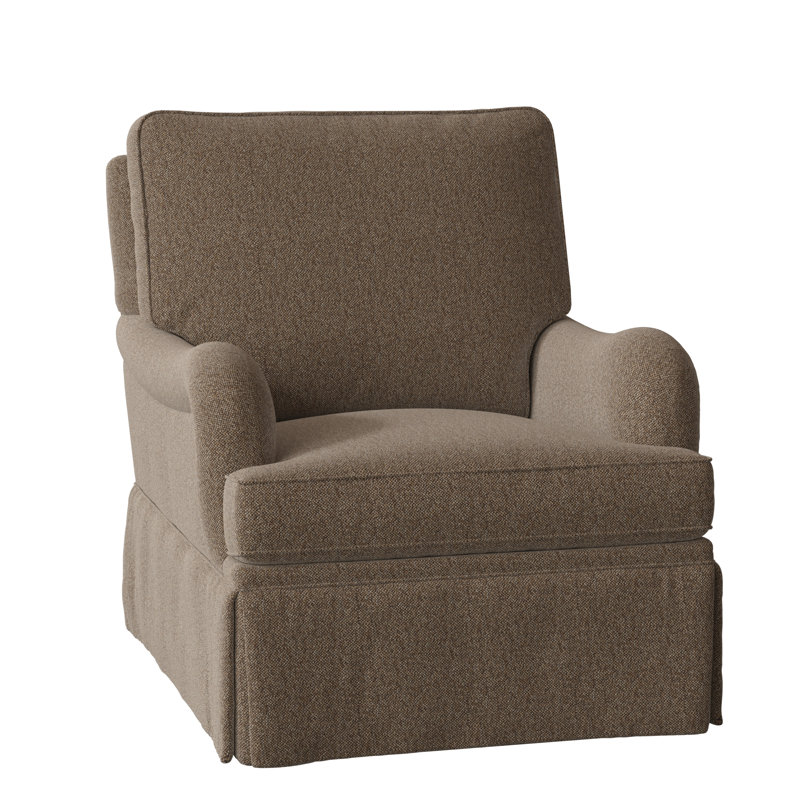 Fairmont 34" Wide Armchair, Stationary, 9508 Hazelnut