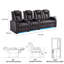 Fauteuil de cinéma inclinable Power Zero Gravity-393860169