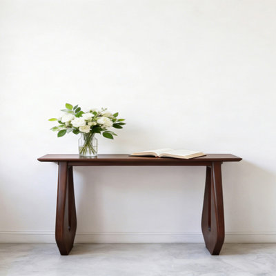 Retro Minimalist Art Console Table