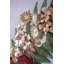Couronne florale en métal, 23 po