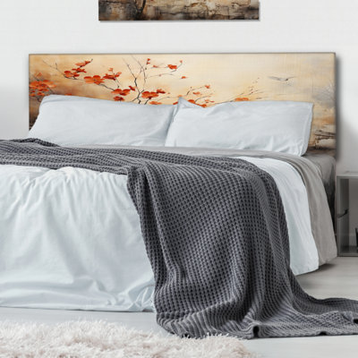 Kentyn - Tête de lit tapissier à motif floral