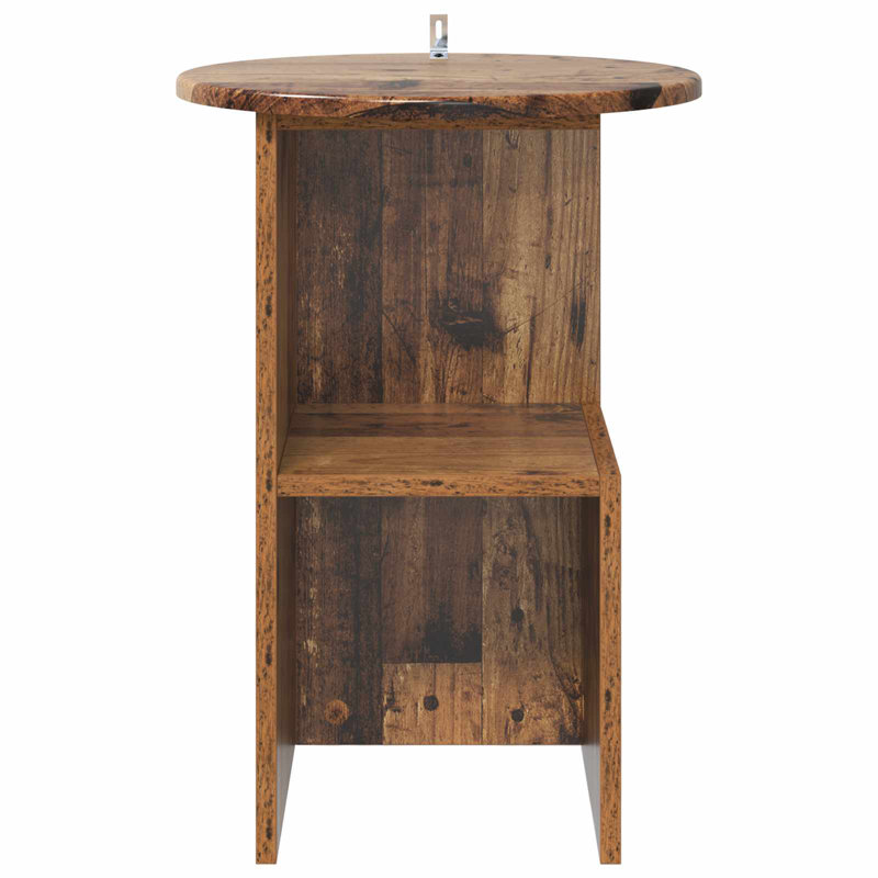 End Table, Old Wood