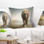 Smart Elephant Walking - Coussin imprimé animal-29516318-29516321