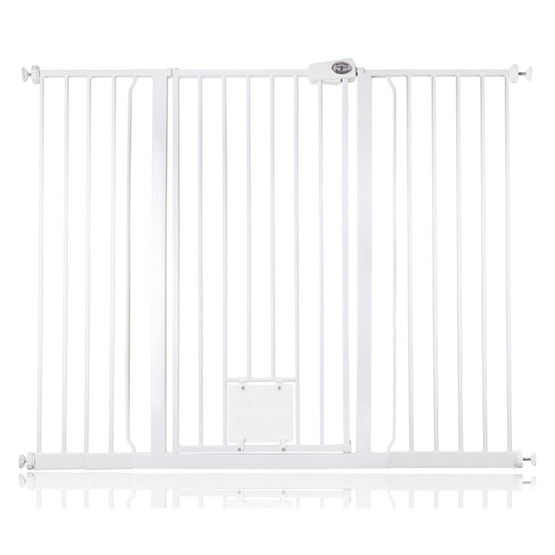 Metal Pressure Mounted Pet Gate, 133.2 - 140.8cm