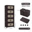 Armoire de rangement latérale large et pliante-118492031