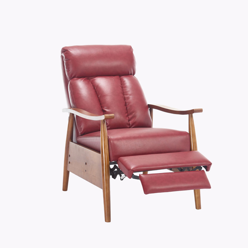 Fauteuil inclinable manuel, Rouge vin