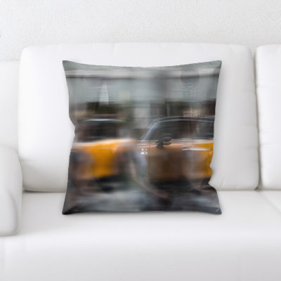 Microsuede Reversible Throw Pillow