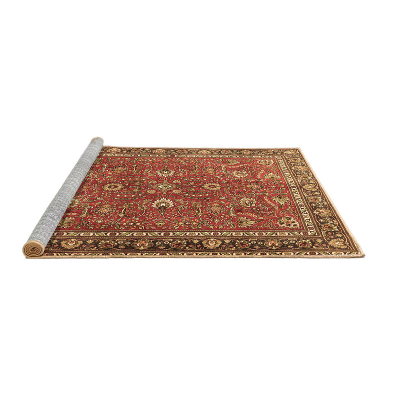 Tapis brun traditionnel Traditional 1354, Carré 3 pi