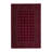 Dubai area rug Machine Woven Rectangle Red-93557180