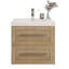 Ensemble de meuble-lavabo simple mural 24 po 24 po-68006826