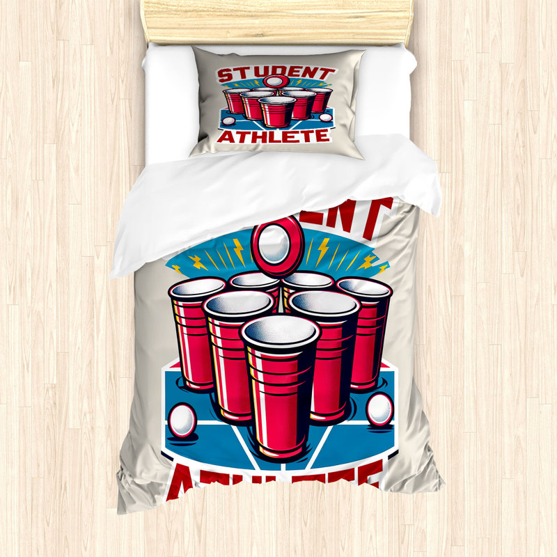 Funny Duvet Cover, Twin Duvet Cover + 1 Standard Shams